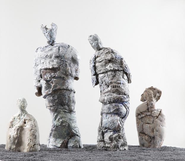 SURVIVANTS. LA SHOAH. CERAMIQUES. 2009-2011